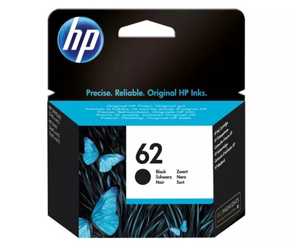 Tinta Original Hp n62 Negro c2p04ae / 200 Pag.