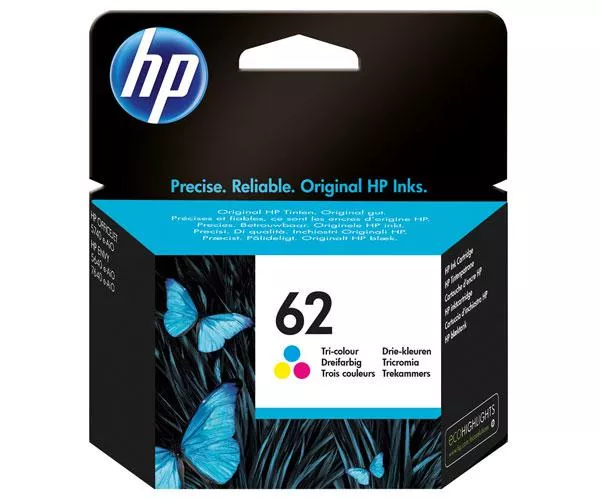 Tinta Original Hp n62 Color c2p06ae / 165 Pag.