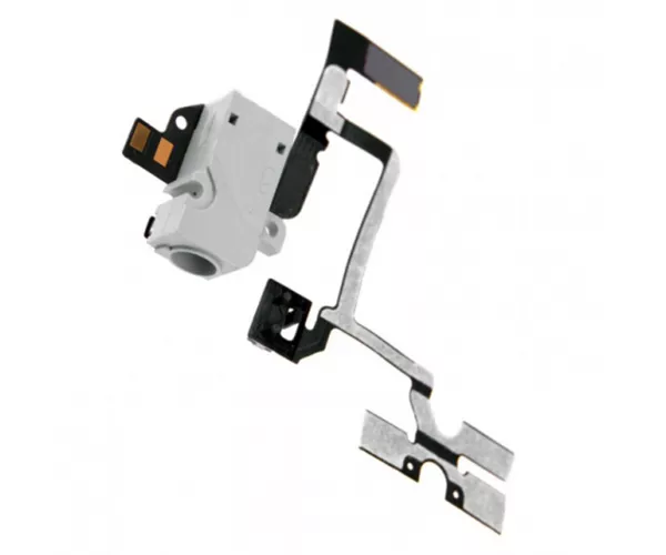 Cable flex volumen iPhone 4 blanco