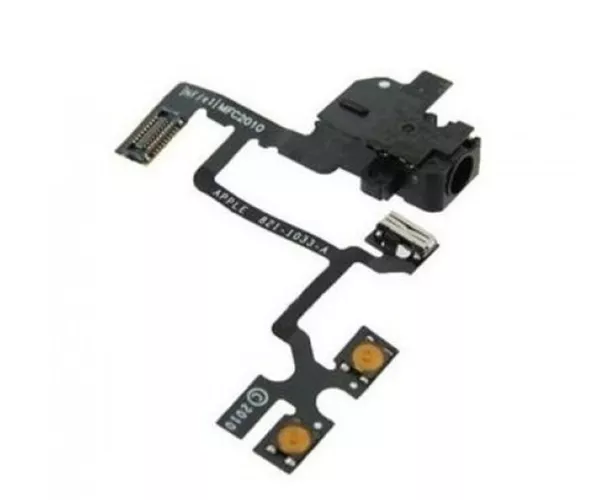Cable flex volumen iPhone 4 negro