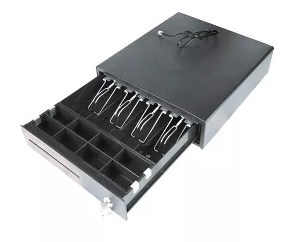 Cajon Portamonedas Iron-15 / 37cm / 4+8 / Rj11 / Negro / Automatico - Manual