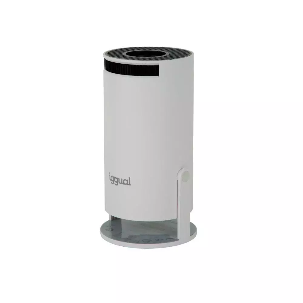 Proyector mini Iggual MP720p / Wifi 6 / Bluetooth 5.4 / HDMI / Android 14 / Blanco / IGG318973