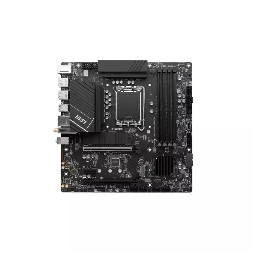 Placa base MSI PRO B760M-A / Socket LGA1700 / ATX / DDR4 / 911-7D99-055
