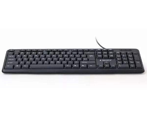 Teclado USb Gembird / 104 Teclas / Negro / KB-U-103-ES