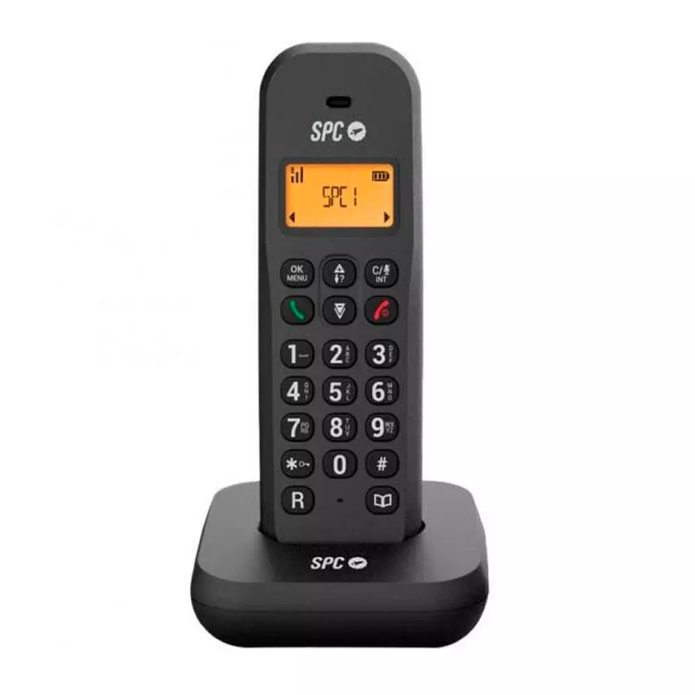 Telefono Inal&aacute;mbrico Dect SPC Keops / Pantalla Iluminada / Agenda 50 Contactos / Identificador de Llamadas / GAP