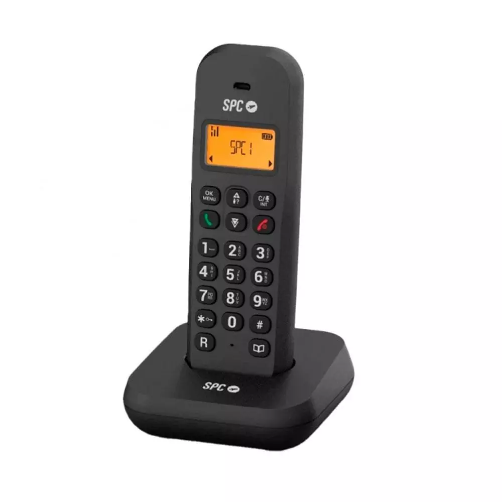 Telefono Inal&aacute;mbrico Dect SPC Keops / Pantalla Iluminada / Agenda 50 Contactos / Identificador de Llamadas / GAP