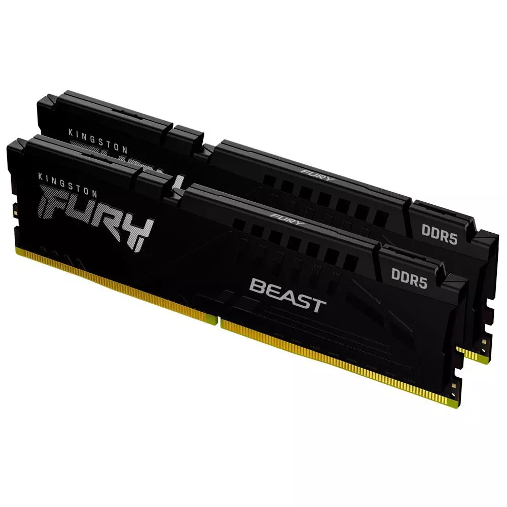 Memoria Ram Kingston Fury Beast DIMM DDR5 32Gb 5600mhz / 2X16 / CL36 / KF556C36BBEK2-32