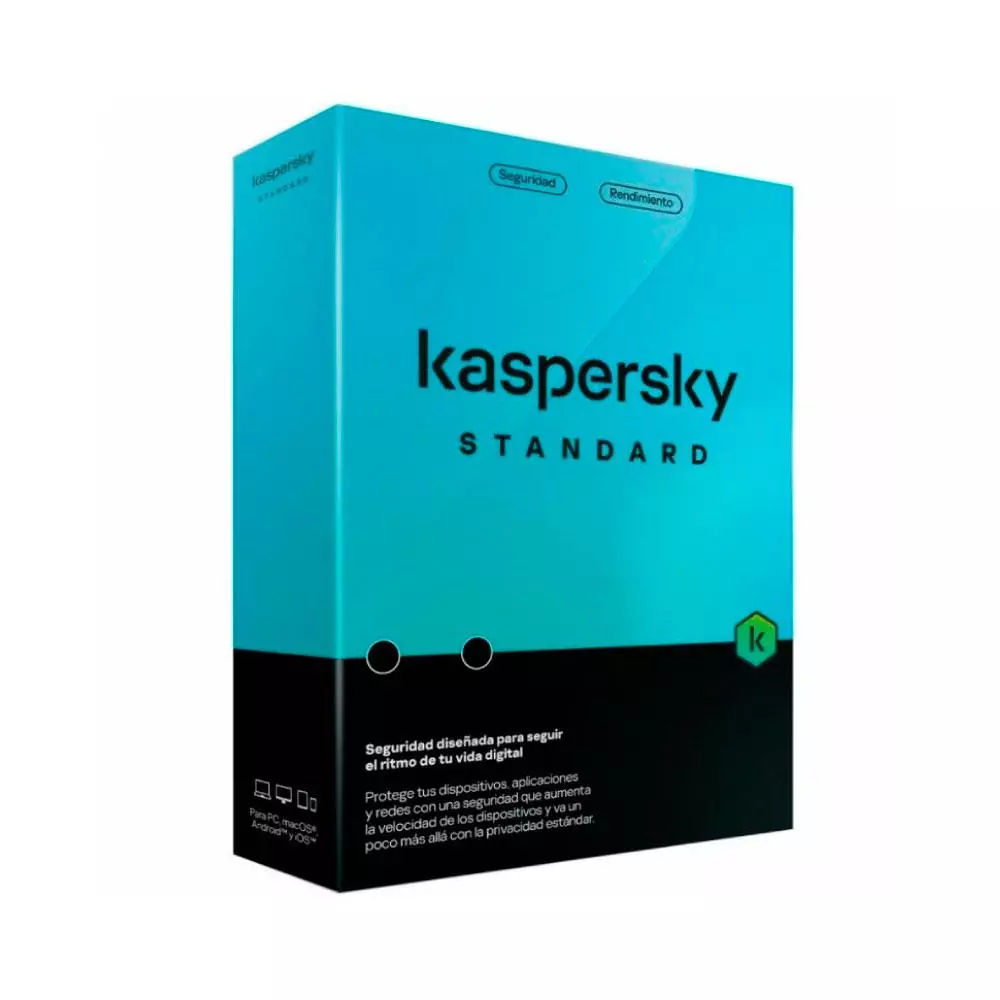 Antivirus Kaspersky Standard / 1 Dispositivos / 1 A&ntilde;o / CAJA / KL1041S5AFS-MINI-ES