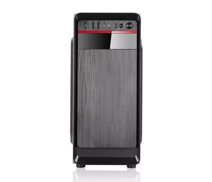 Caja Micro ATX L-Link Kluster + Fuente 500W / USB 3.0 / Negra