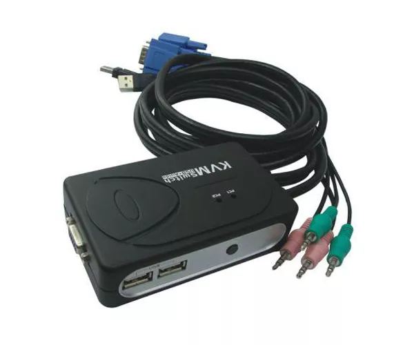 Kvm&nbsp;Switch Nanocable / 2xVga / 2xUSB / 10.12.0001