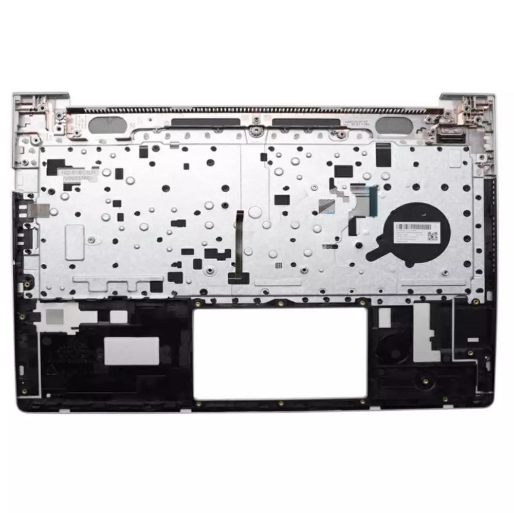 Top case + Teclado compatible para port&aacute;til HP 430 G6 Plata retroiluminado