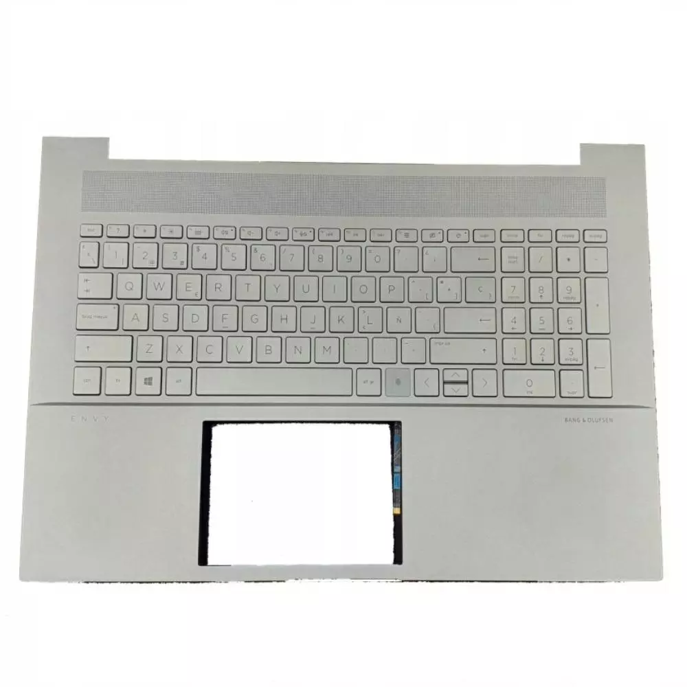 Top case + Teclado compatible para port&aacute;til HP 17-CE Blanco