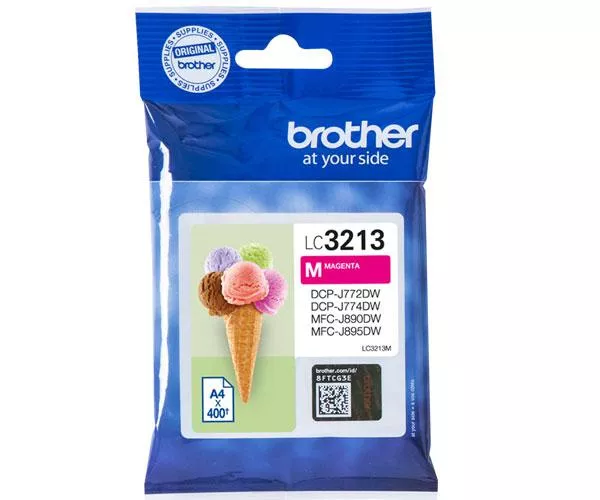 Tinta Original Brother LC3213 Magenta 400 Pag.