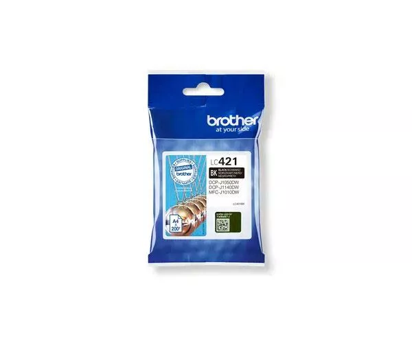 Tinta Original Brother LC421 Negro
