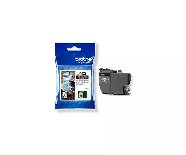 Tinta Original Brother LC422 Negro