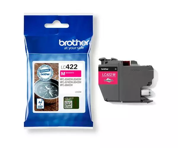 Tinta Original Brother LC422 Magenta
