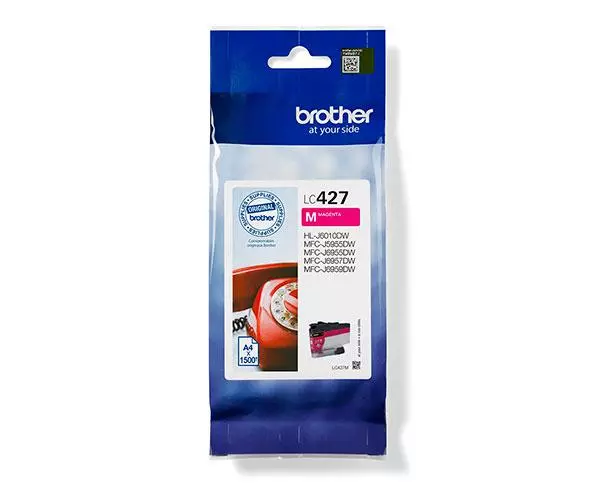 Tinta Original Brother LC427 Magenta / 1.500 Pag.