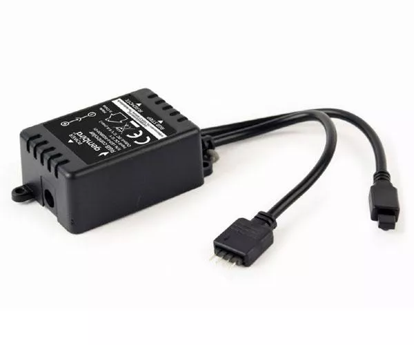 Tira de Luces LED / 5 metros / RGB / Control remoto / Resistencia al agua Ip65 / Incluye alimentador / Gembird / Led-s-rgb500-01