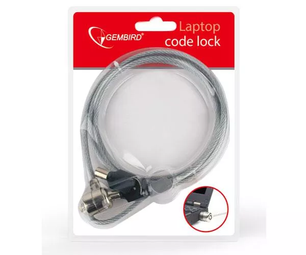 Cable de seguridad Lk-k-01 Gembird para portatil con llave