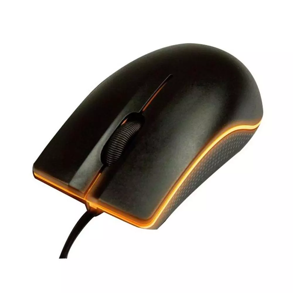 Raton &oacute;ptico Usb L-Link  Negro / 1.200 Dpi / Ambidiestro / LL-2081