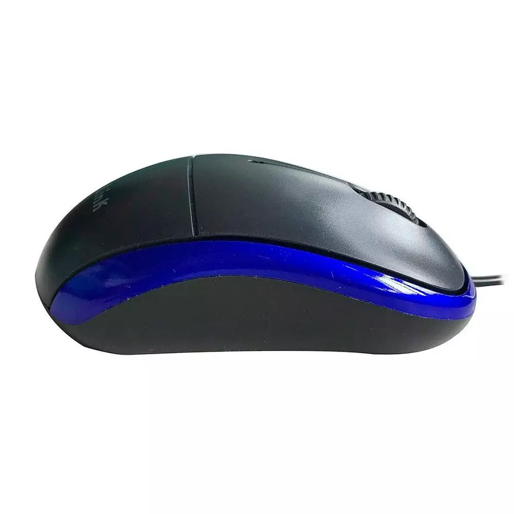 Raton &oacute;ptico Usb L-Link  Negro-Azul / 1.200 Dpi / Ambidiestro / LL-2080-A