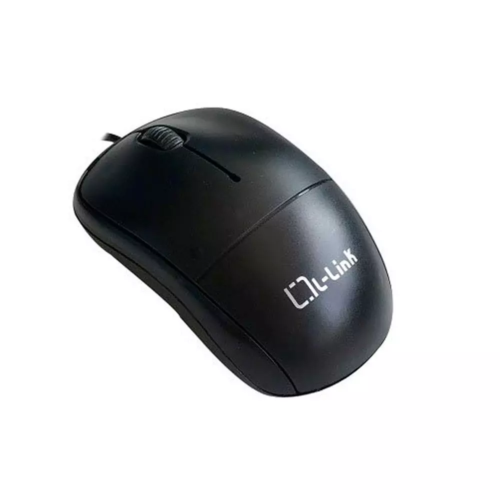 Raton &oacute;ptico Usb L-Link  Negro / 1.200 Dpi / Ambidiestro / LL-2080-N