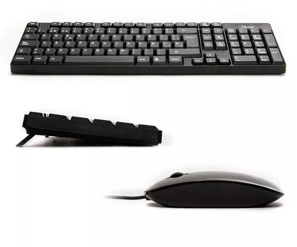 Combo Teclado + Raton USB L-Link / Negro / LL-KB-816-COMBO