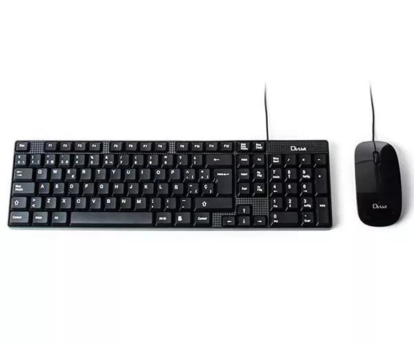 Combo Teclado + Raton USB L-Link / Negro / LL-KB-816-COMBO