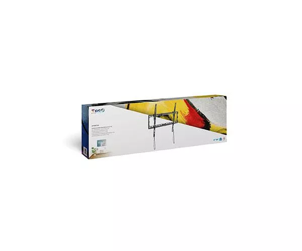 Soporte Tv de 37" a 80" / Inclinable / Max 45Kg. / Vesa 600x400 / -8&ordm; / Negro / Tooq  LP1081T-B