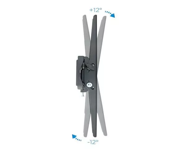 Soporte Tv de 37" a 70" inclinable -12&ordm; +12&ordm; / Negro / Tooq Lp4270t-b