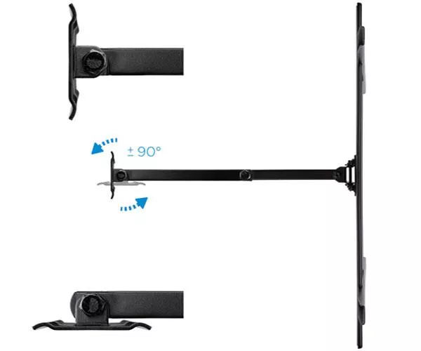 Soporte monitor tv de 37 a 70 pulgadas gira/inclinable negro / Lp6070tn-b