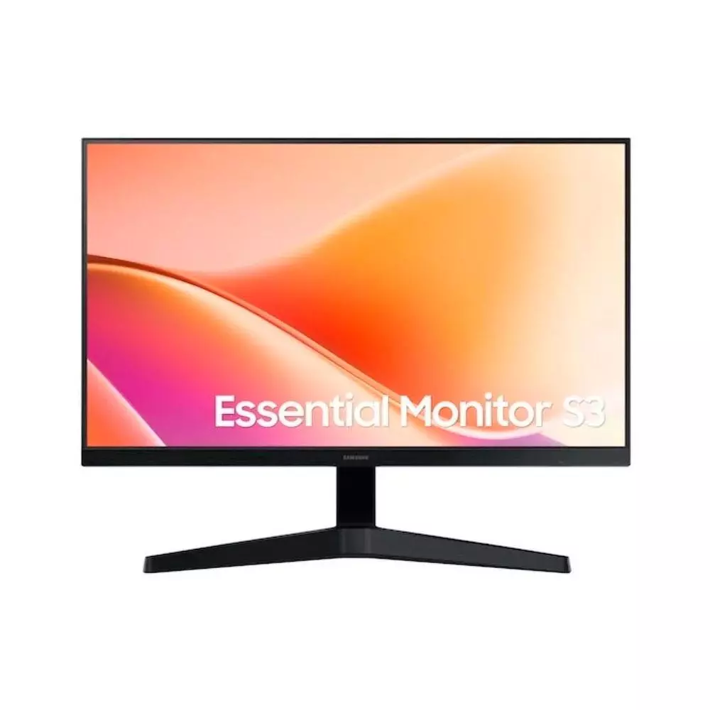 Monitor Samsung Essential Monitor S3 / 24" / Full Hd 100Hz / Hdmi - VGA / Vesa 100x100 / S24F330EAU / Negro