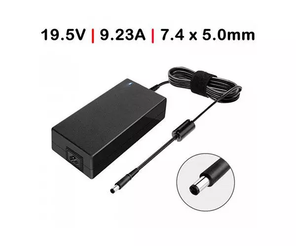 Cargador compatible para port&aacute;til DELL / MSI 180W 19.5V 9.23A 7.4x5.0 mm Dayma