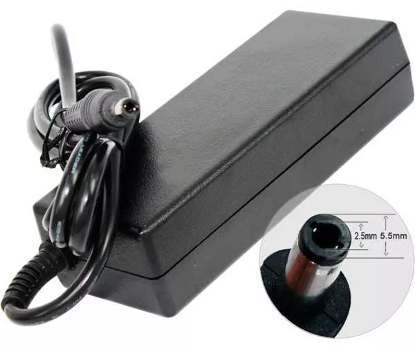 Cargador compatible para port&aacute;til ACER / ASUS / TOSHIBA 45W 19V 2.37A 5.5x2.5 mm Dayma
