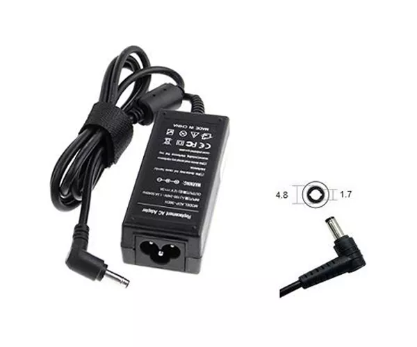 Cargador compatible para port&aacute;til ASUS 24W 9.5V 2.5A 4.8x1.7 mm Dayma