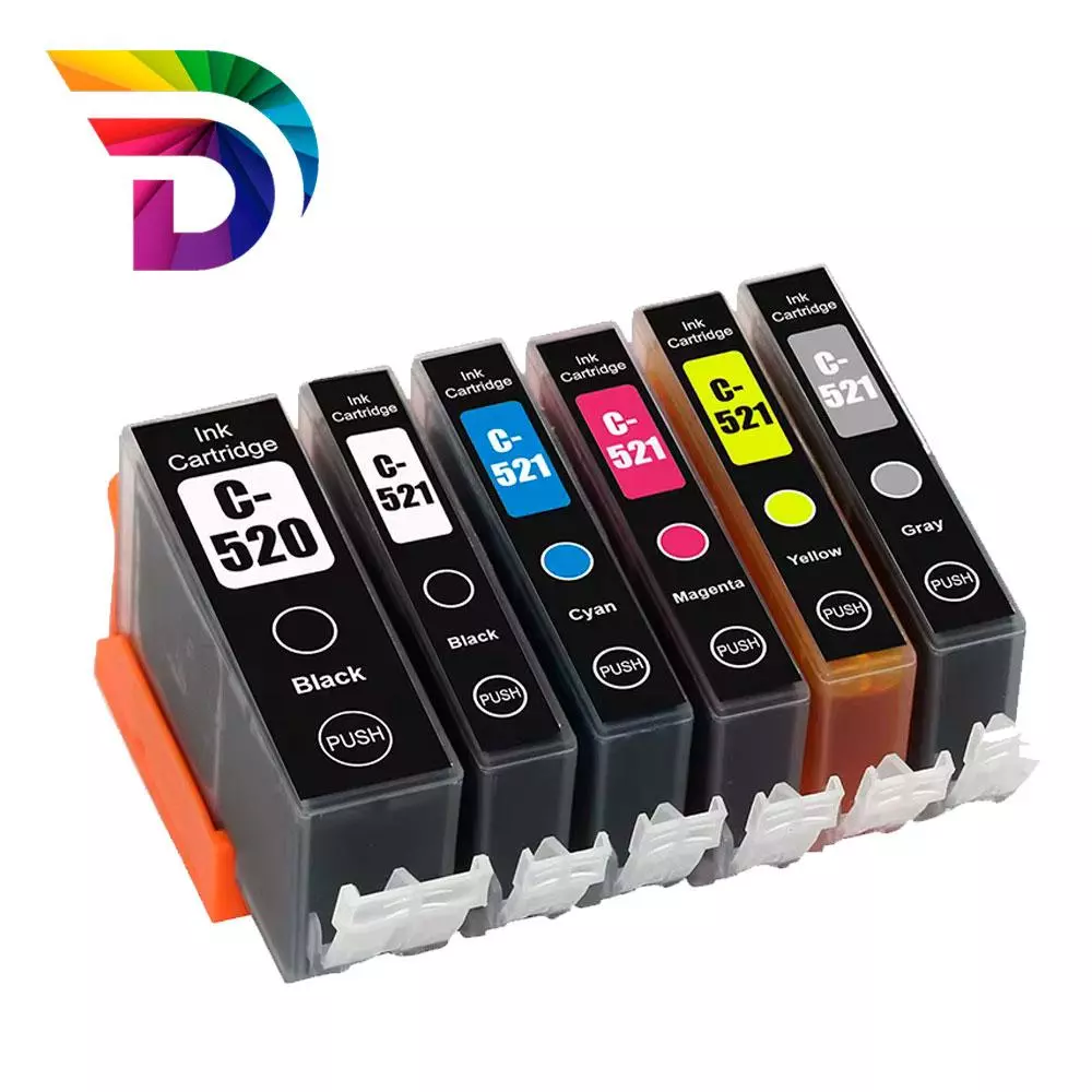 Tinta compatible Dayma para CANON PGI520 Negro 350 pag.