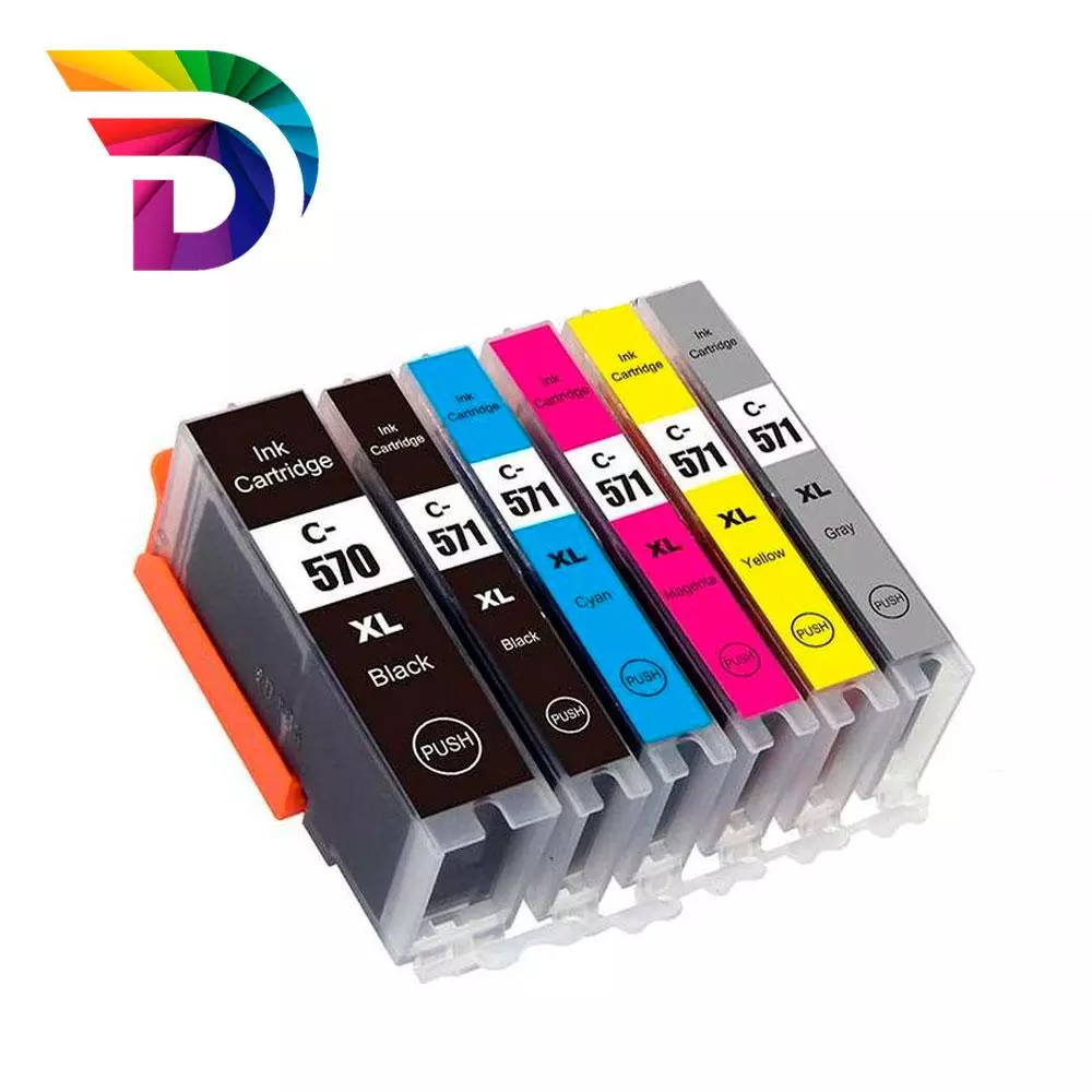 Tinta compatible Dayma para CANON CLI571XL Negro 810 pag.