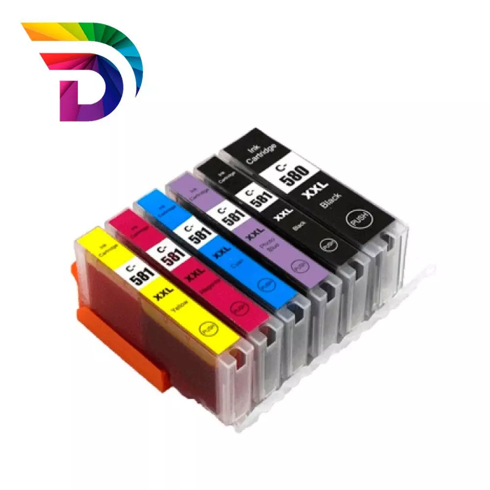 Tinta compatible Dayma para CANON CLI581XXL Negro 6.360 pag.