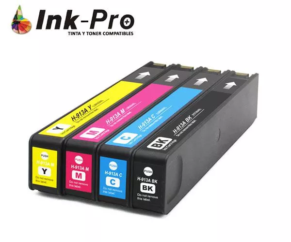 Tinta gen&eacute;rica para HP N913A Amarillo pigmentada