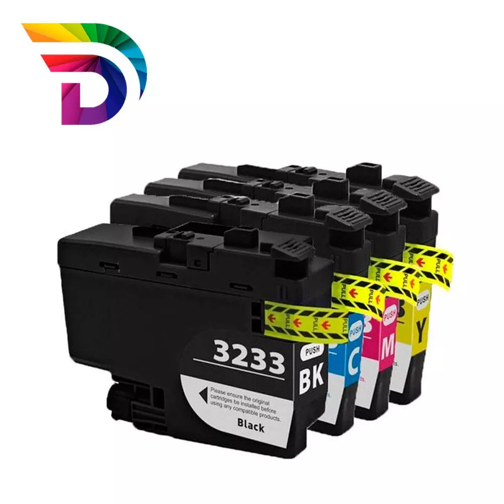 Tinta compatible Dayma para BROTHER LC3233 Cian 1500 pag.