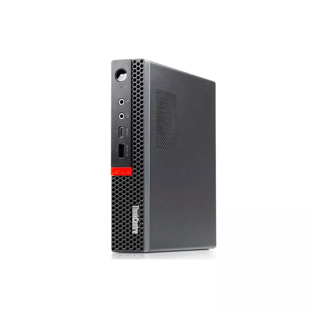 Ordenador Reacondicionado MINI LENOVO M920X / i5-8th / 8GB / 256Gb M.2 / Windows 11 Pro / Negro / Grado A / Sin cable tr&eacute;bol