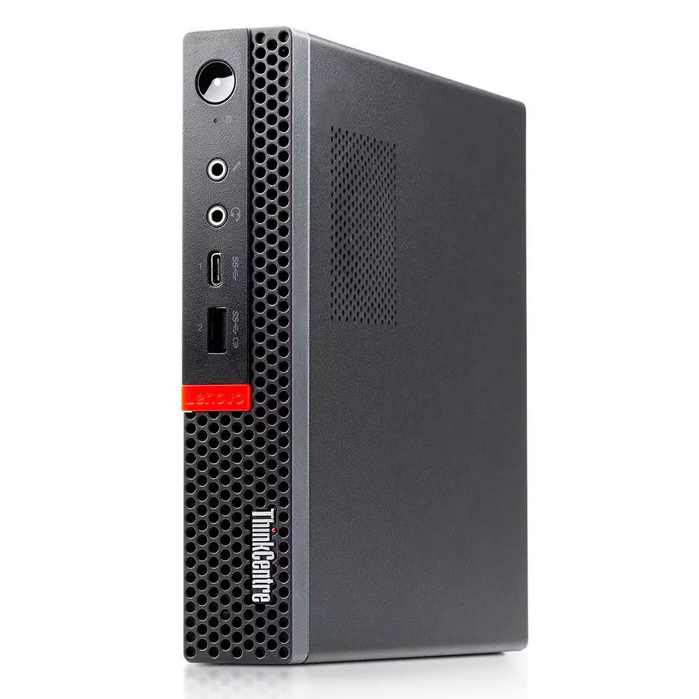 Ordenador Reacondicionado MINI LENOVO M920X / i5-8th / 8GB / 256Gb M.2 / Windows 11 Pro / Negro / Grado A / Sin cable tr&eacute;bol