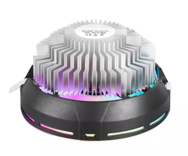 Ventilador Cpu Mars Gaming Mcpu120 Chroma Rgb / Perfil bajo / Fan 120mm / PWM 4 Pines / Multisocket Intel - Amd / Am4 / Lga1700