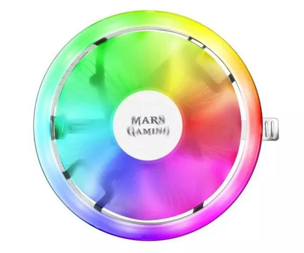 Ventilador Cpu Mars Gaming Mcpu120 Chroma Rgb / Perfil bajo / Fan 120mm / PWM 4 Pines / Multisocket Intel - Amd / Am4 / Lga1700