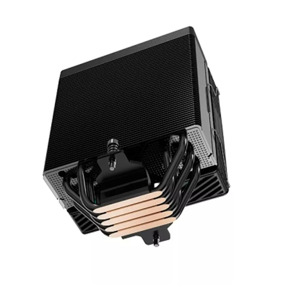Ventilador CPU con disipador Mars Gaming MCPUX5 / 5 heatpipes / Fan 120mm / TDP 280W / Negro