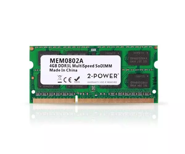 Memoria Ram 2power SODIMM DDR3L 4Gb 1066/1333/1600mhz Bulk Multispeed / MEM0802A