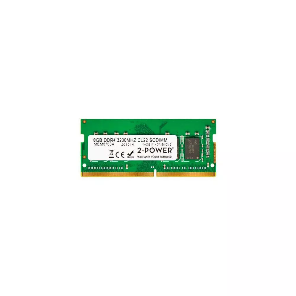 Memoria ram 2power SODIMM DDR4 8Gb 3200mhz CL22 / MEM5703A-MEM5703S