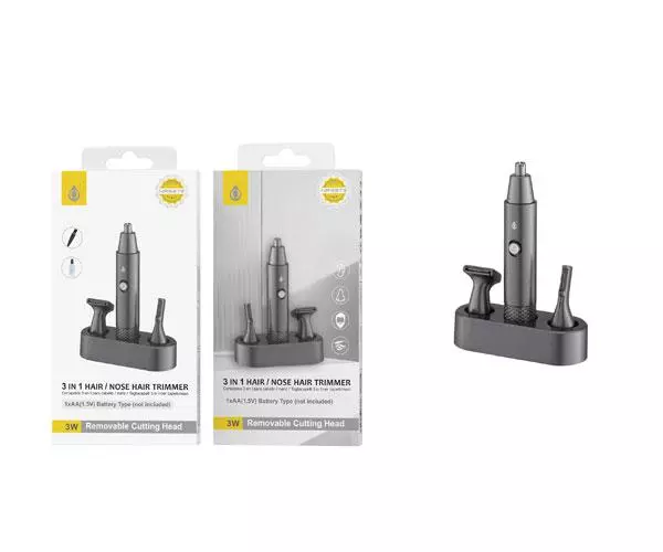 Maquina cortapelo 3 en 1 NR9379 / Bateria 1xAA / Kit Limpieza / Nariz - Barba- Patillas