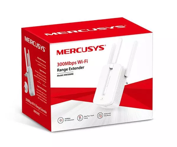 Repetidor Wifi MW300RE / 300Mbps / 3 Antenas / Mercusys