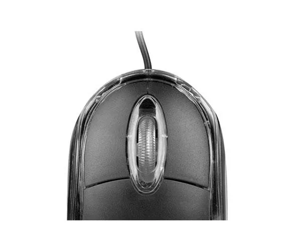 Raton USB Natec Vireo 2  Negro / 1000 Dpi / Ambidiestro / nmy-1983